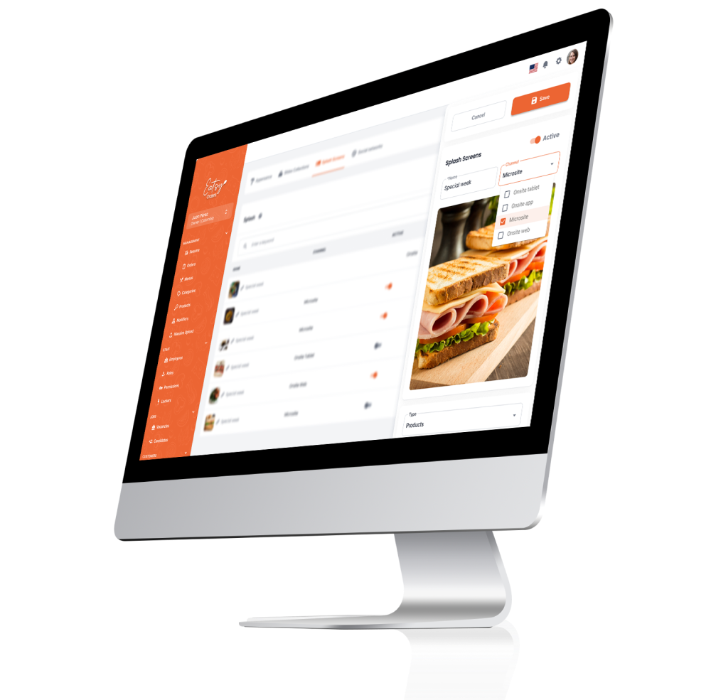 Menu Customization